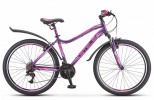 Велосипед 26' рама женская STELS MISS-5000 MD диск, розово-фиолетовый, 21 ск., 18' LU094877